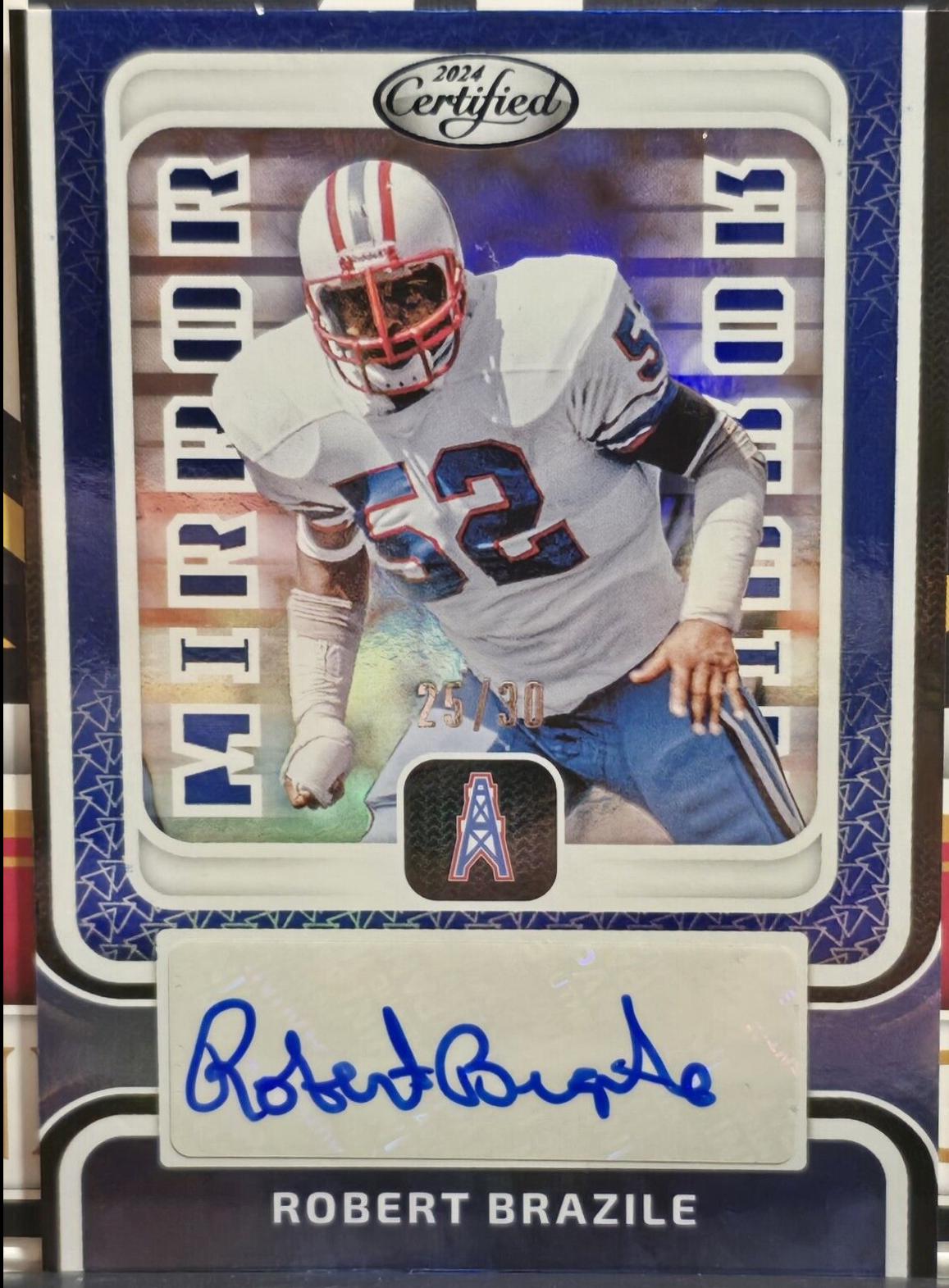 Robert Brazile [Blue] #MS-RB