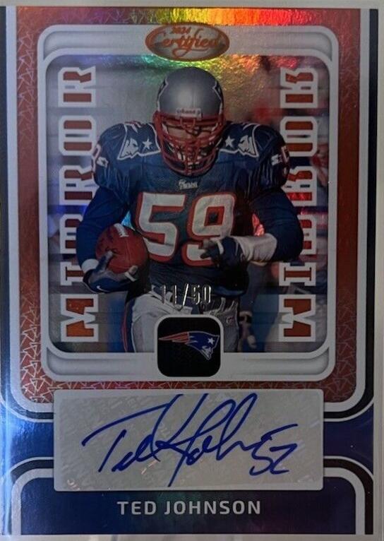 Ted Johnson [Blue] #MS-TJ
