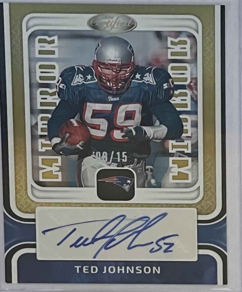 Ted Johnson [Gold] #MS-TJ