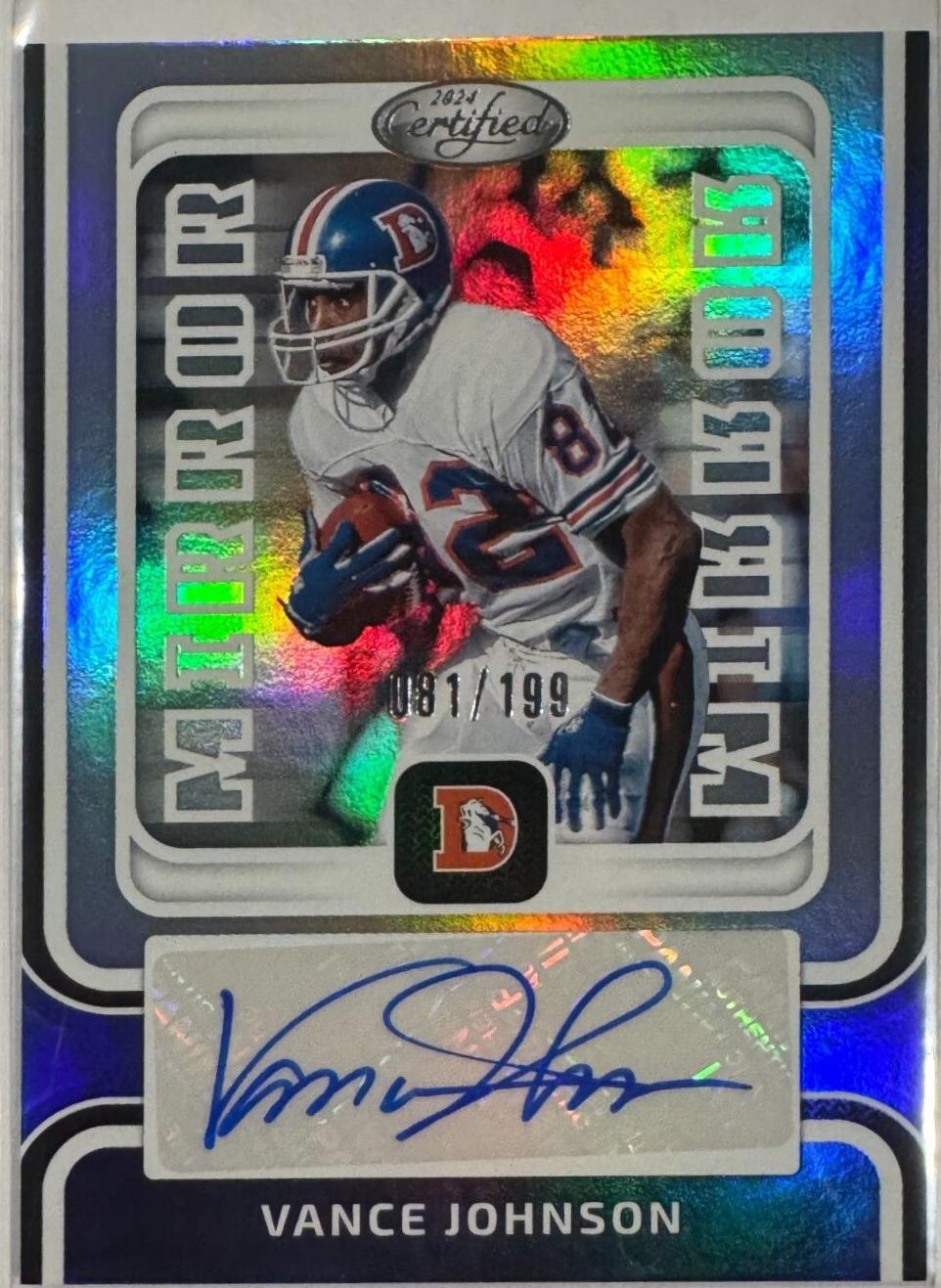 Vance Johnson #MS-VJ