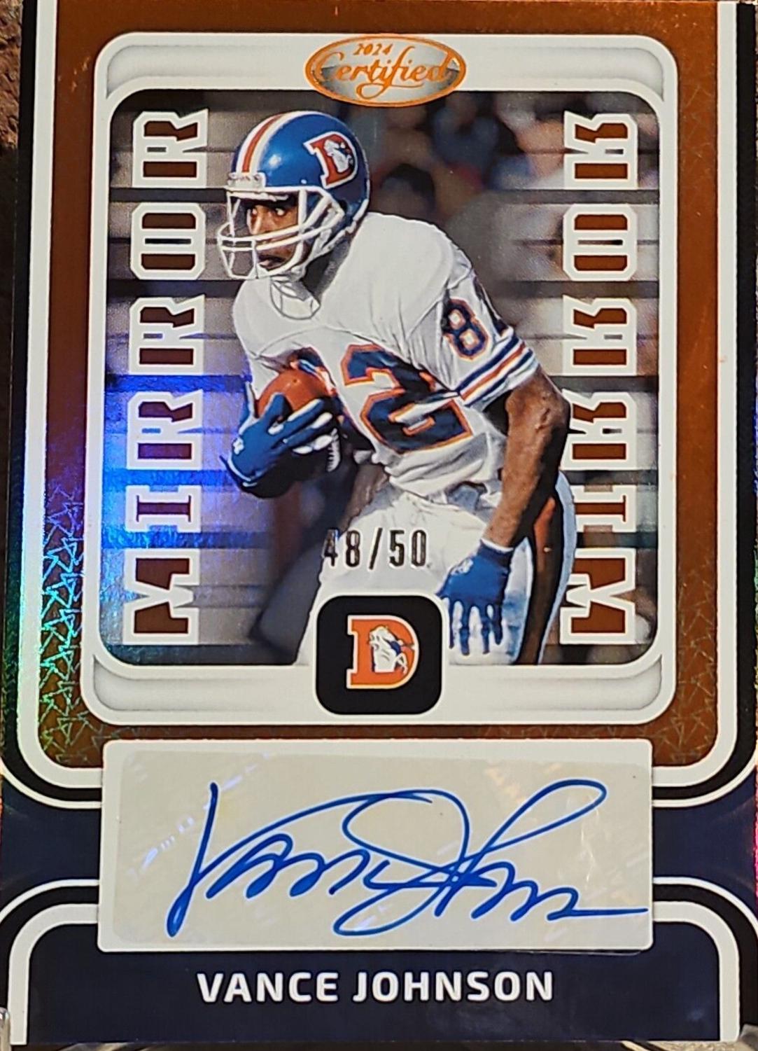 Vance Johnson [Orange] #MS-VJ