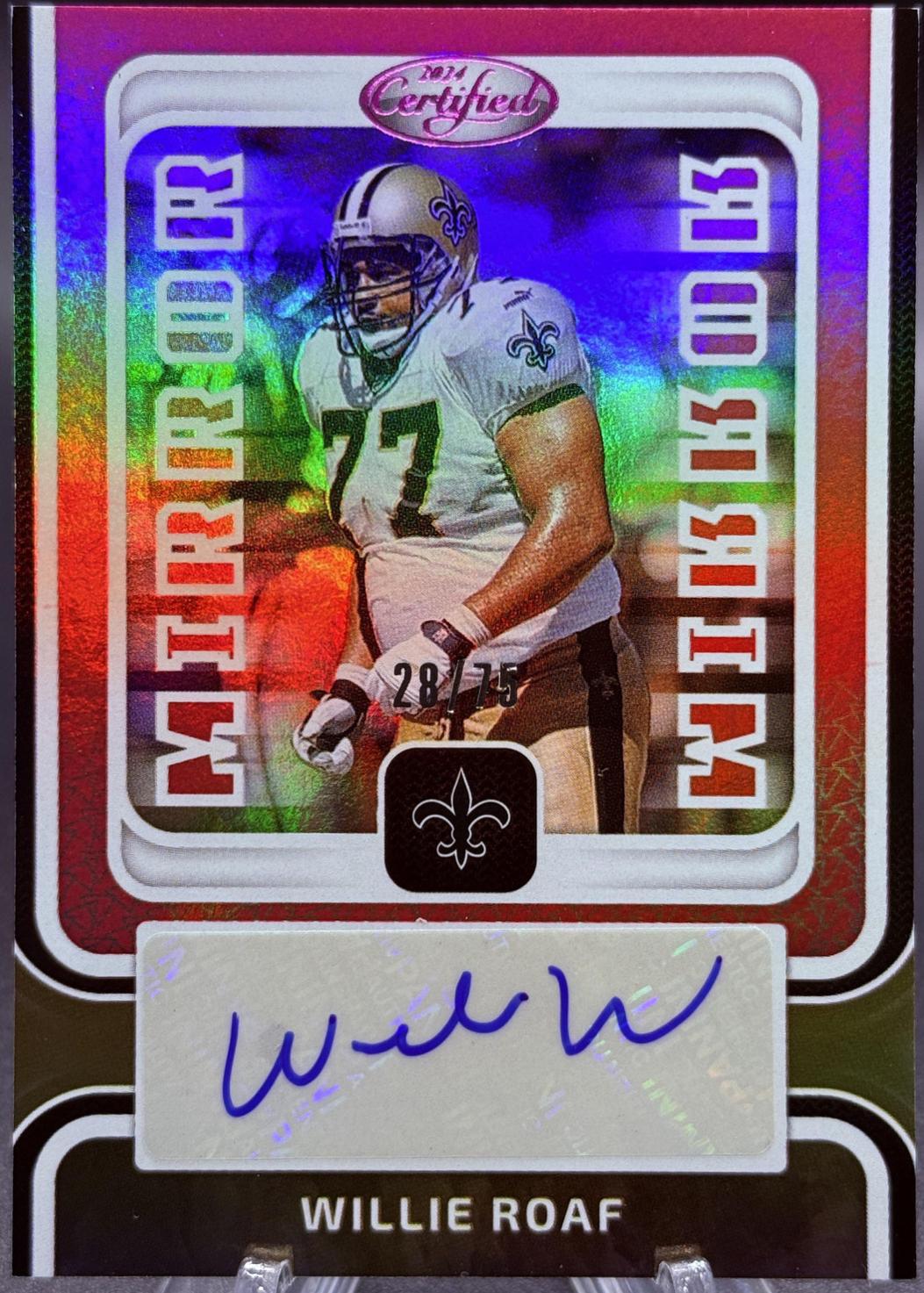Willie Roaf [Pink] #MS-WR