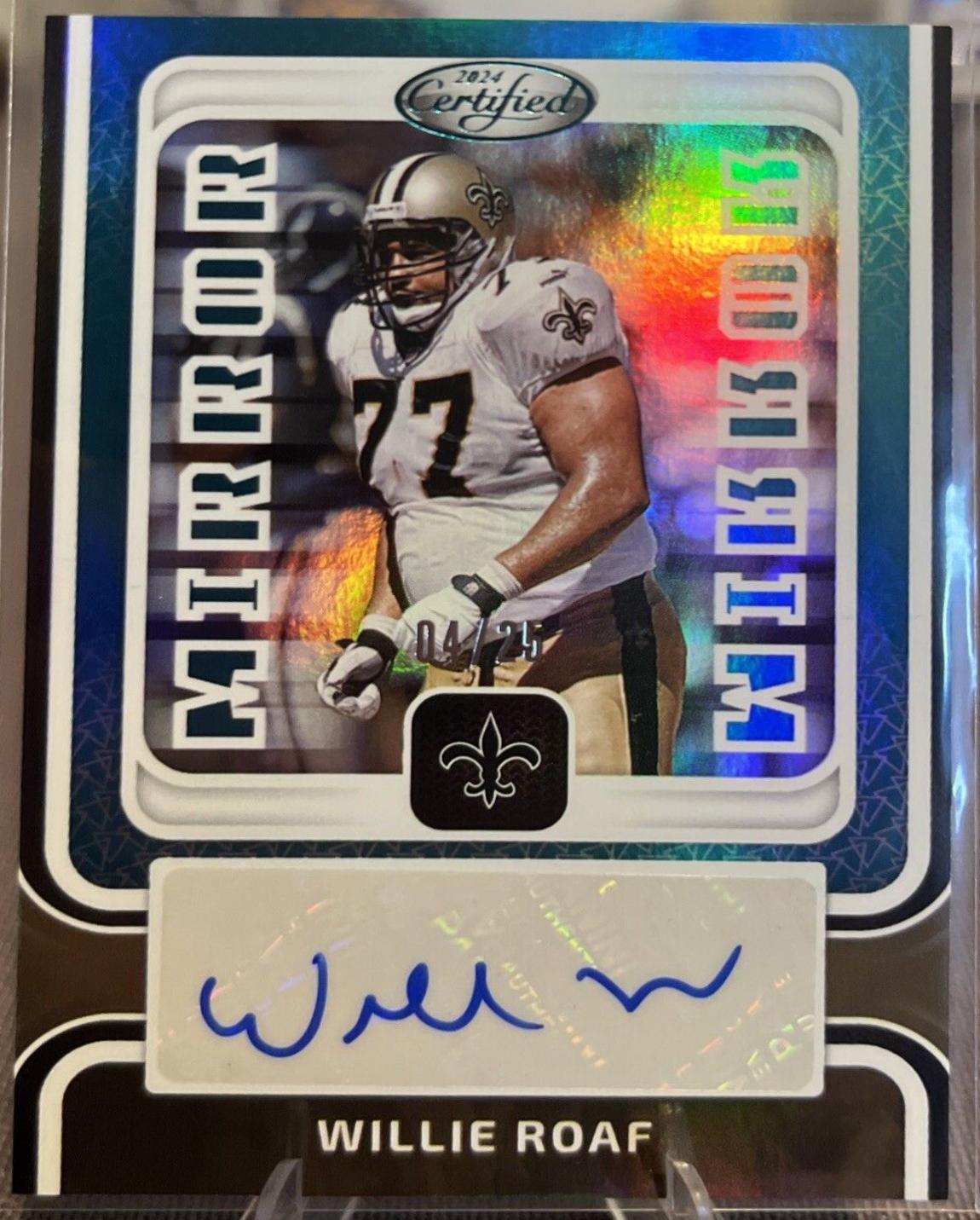 Willie Roaf [Teal] #MS-WR