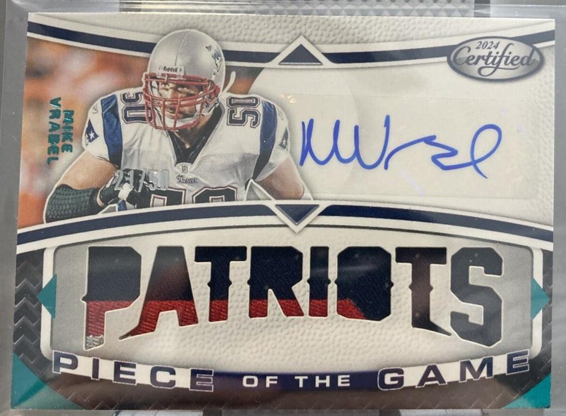 Mike Vrabel [Teal] #POTGS-MV