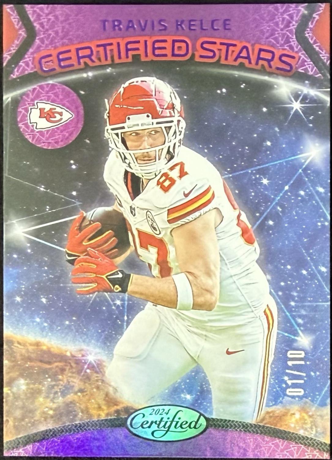 Travis Kelce [Purple Mirror] #8