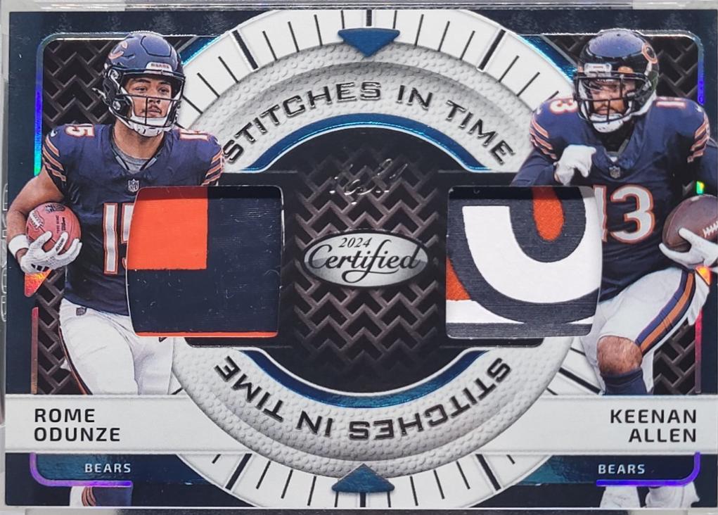 Rome Odunze / Keenan Allen [Black Etch] #SITD-ROE-KAN