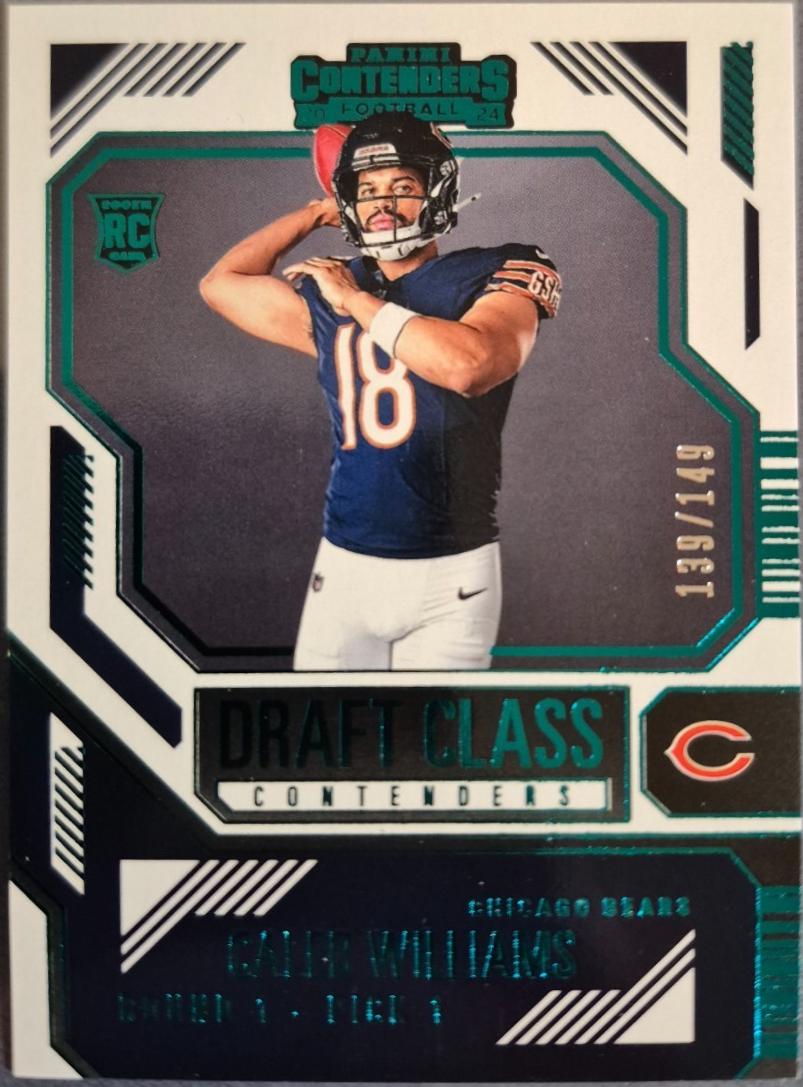 Caleb Williams [Teal] #1