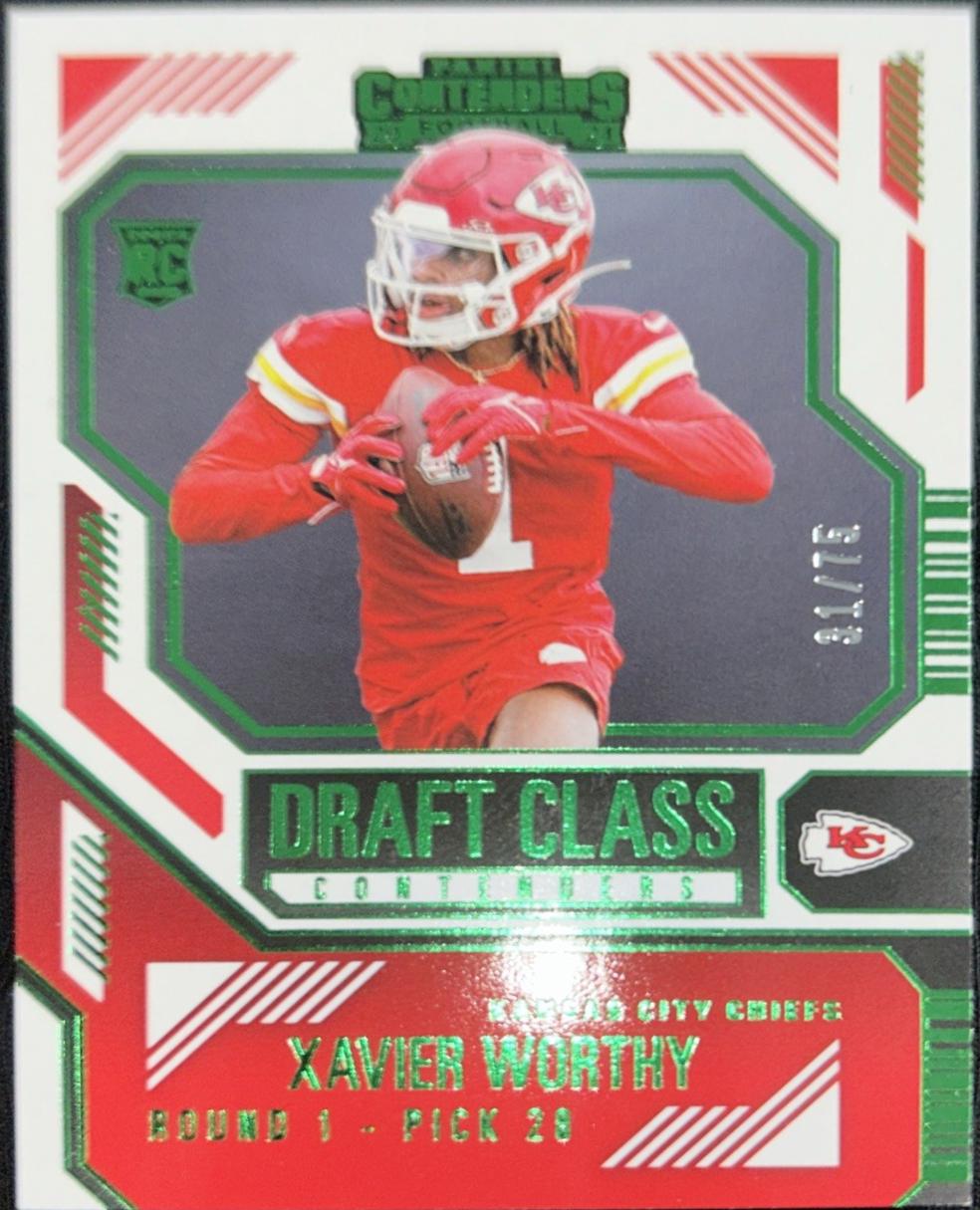 Xavier Worthy [Green] #6
