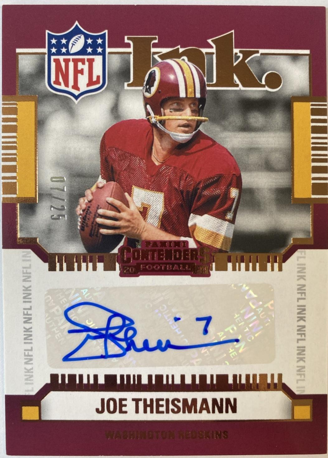 Joe Theismann [Bronze] #2