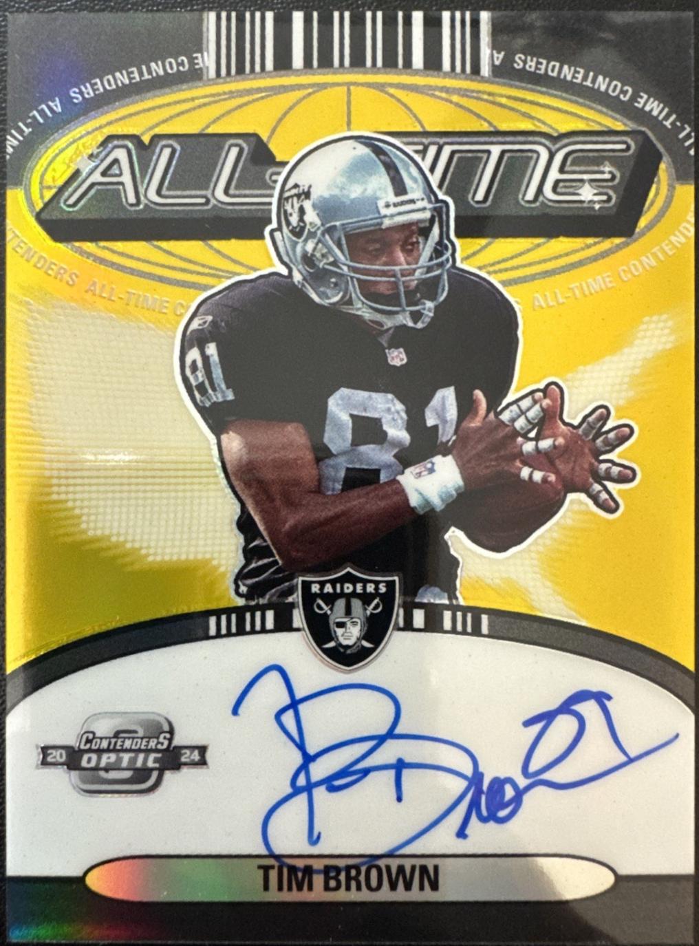 Tim Brown [Gold] #14