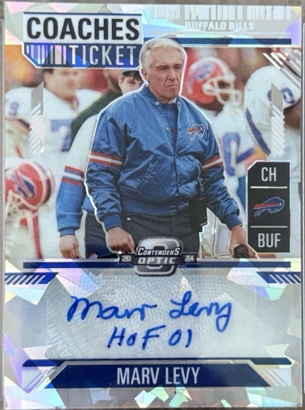 Marv Levy [Cracked Ice] #5