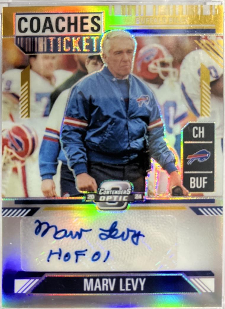Marv Levy [Gold] #5