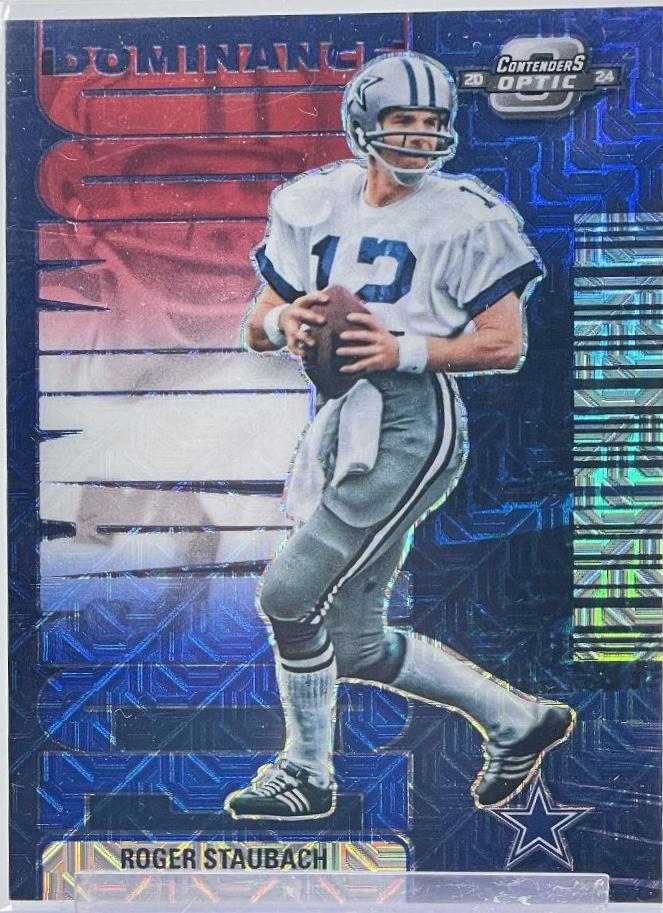 Roger Staubach [Red White Blue] #4