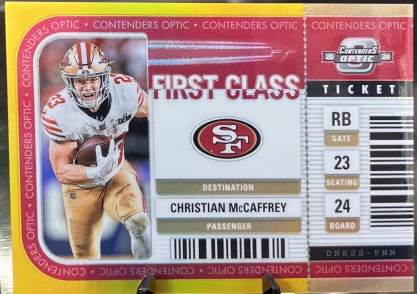 Christian McCaffrey [Gold] #3