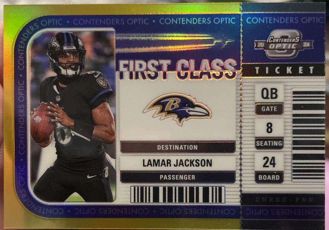 Lamar Jackson [Gold] #2
