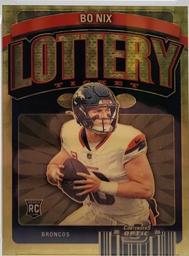 Bo Nix [Gold Vinyl] #10