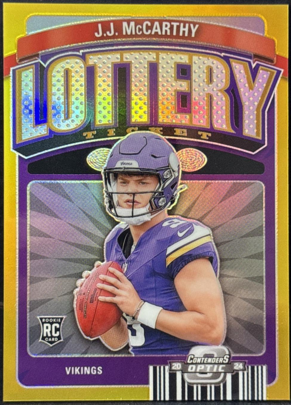 J.J. McCarthy [Gold] #3