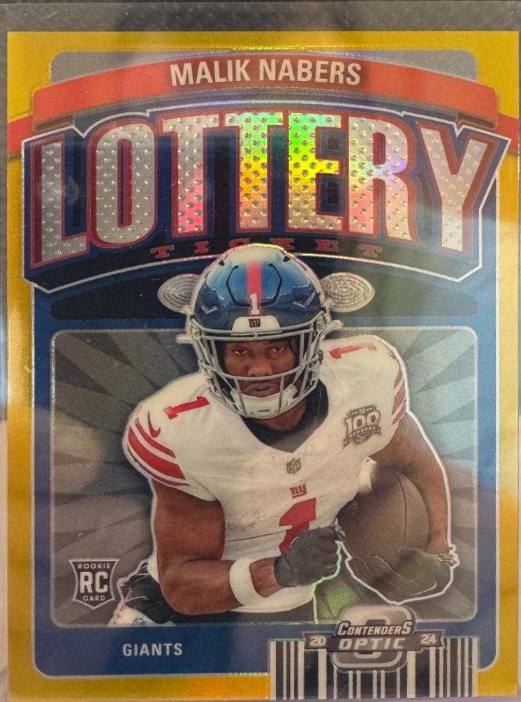 Malik Nabers [Gold] #9