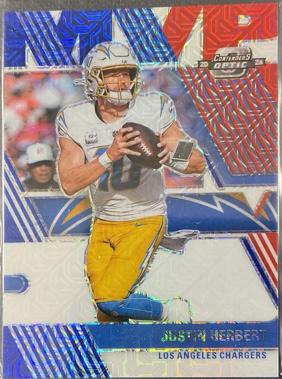 Justin Herbert [Red White Blue] #20