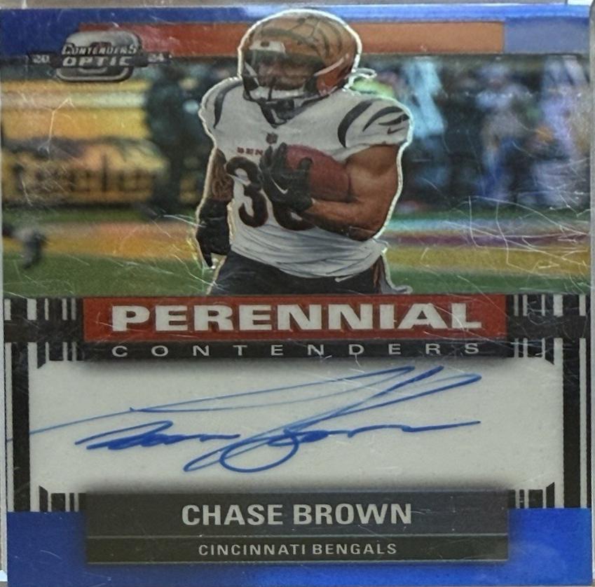 Chase Brown [Blue] #19