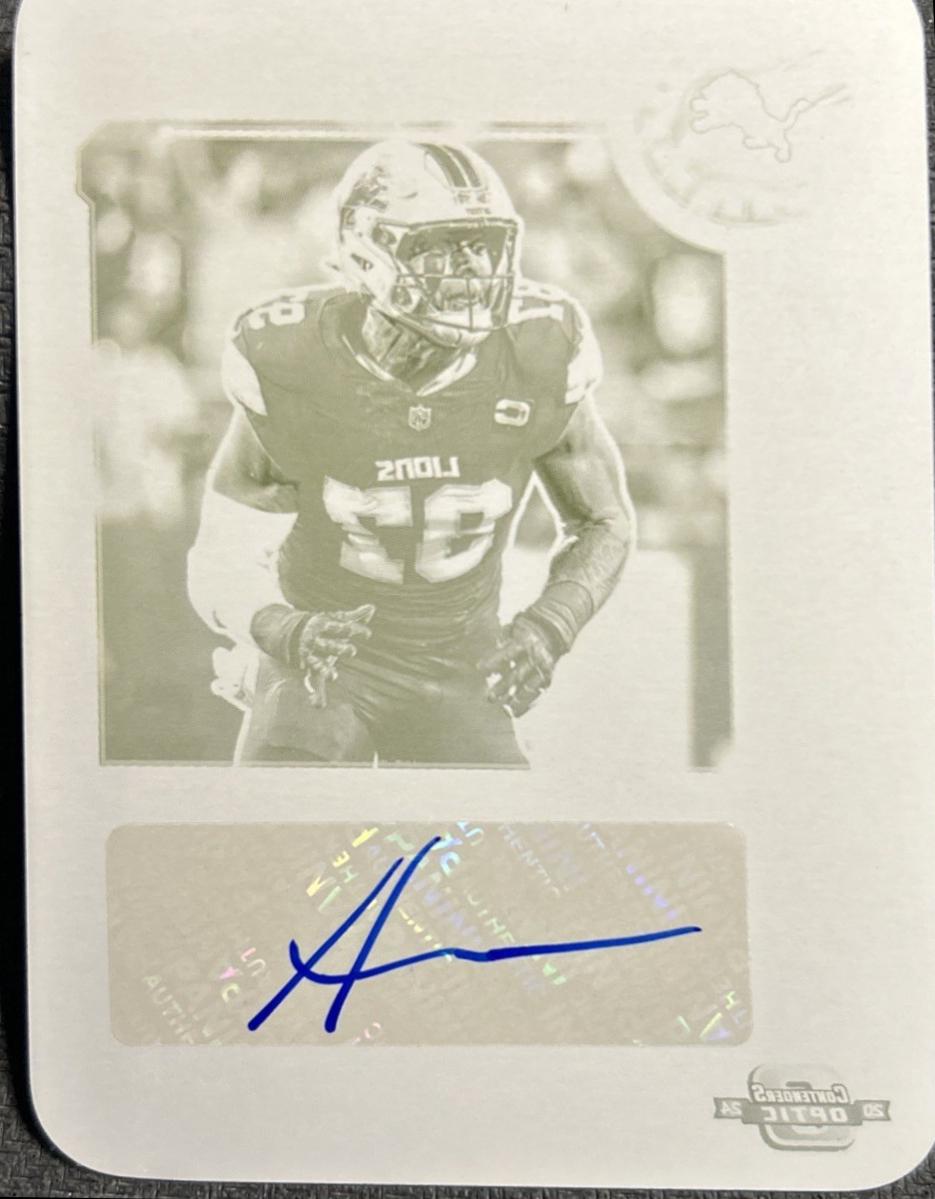Aidan Hutchinson [Printing Plate] #10