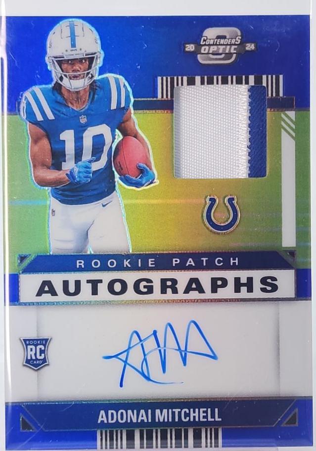 Adonai Mitchell [Blue] #13
