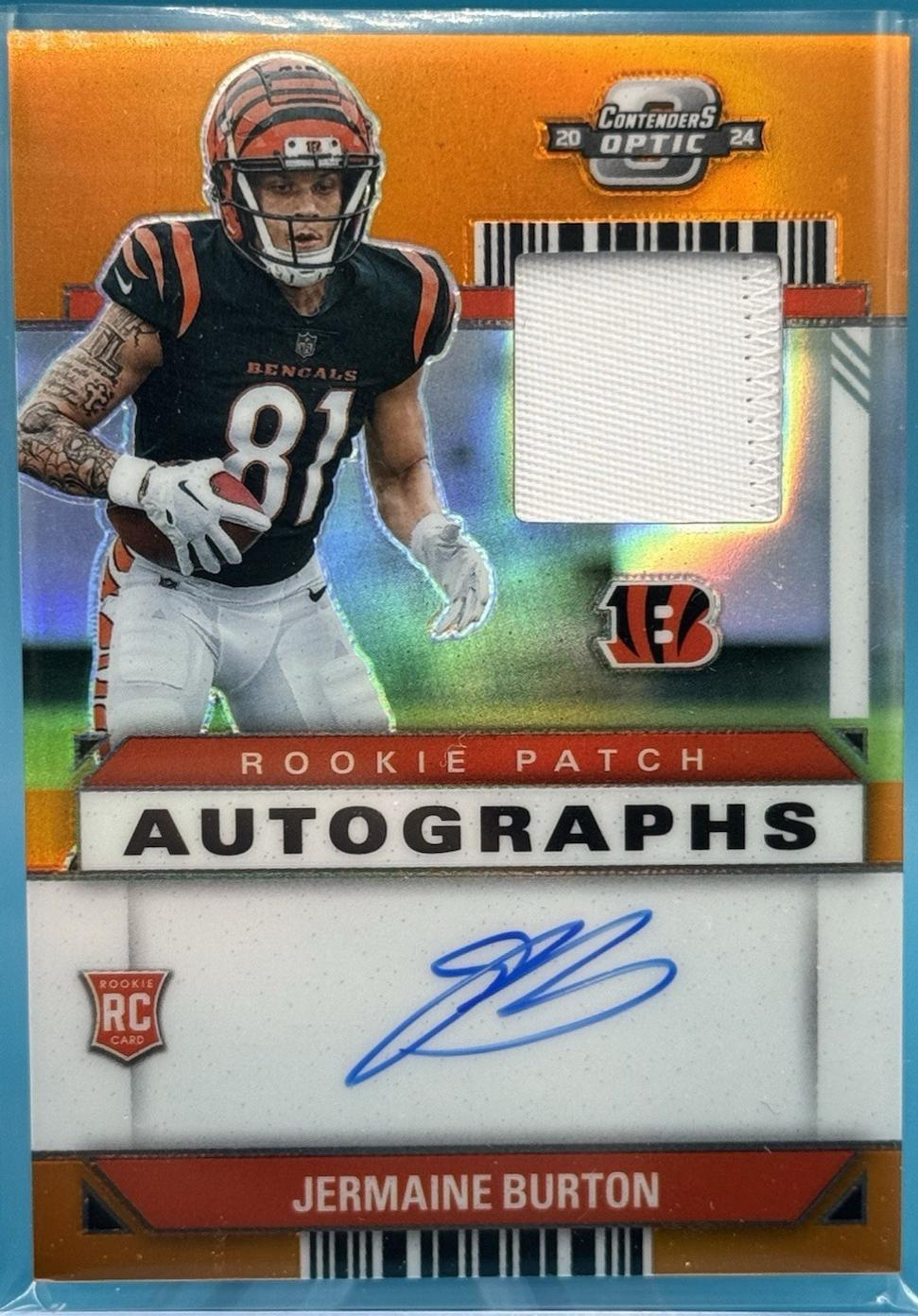 Jermaine Burton [Orange] #21