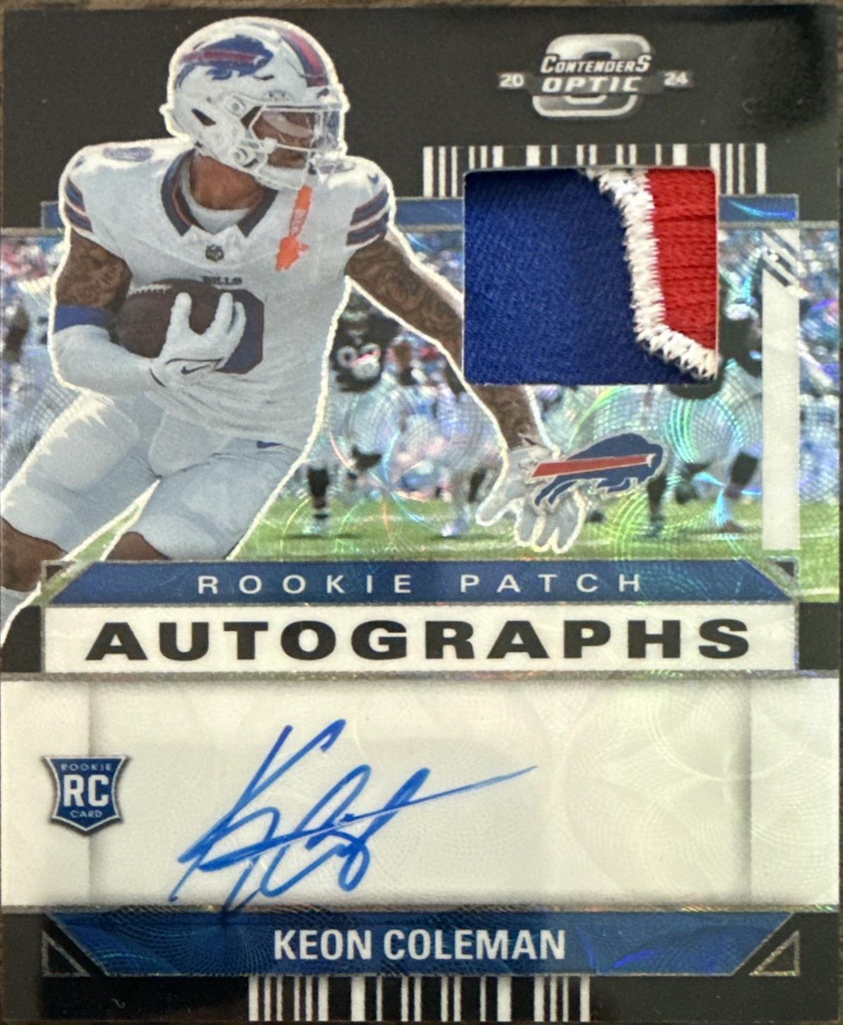 Keon Coleman [Black Scope] #10