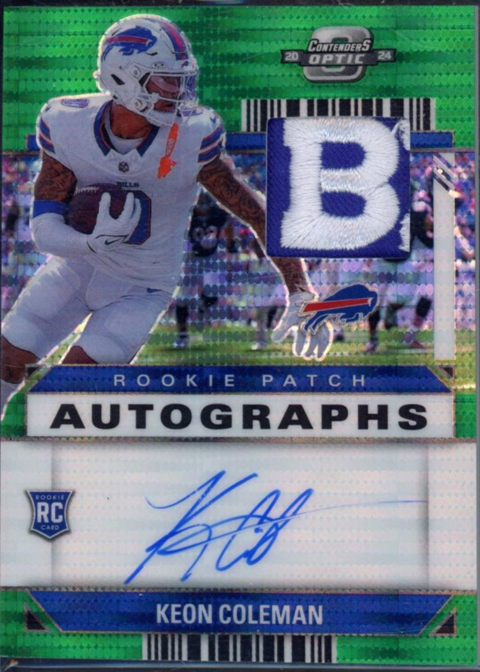 Keon Coleman [Green Pulsar] #10
