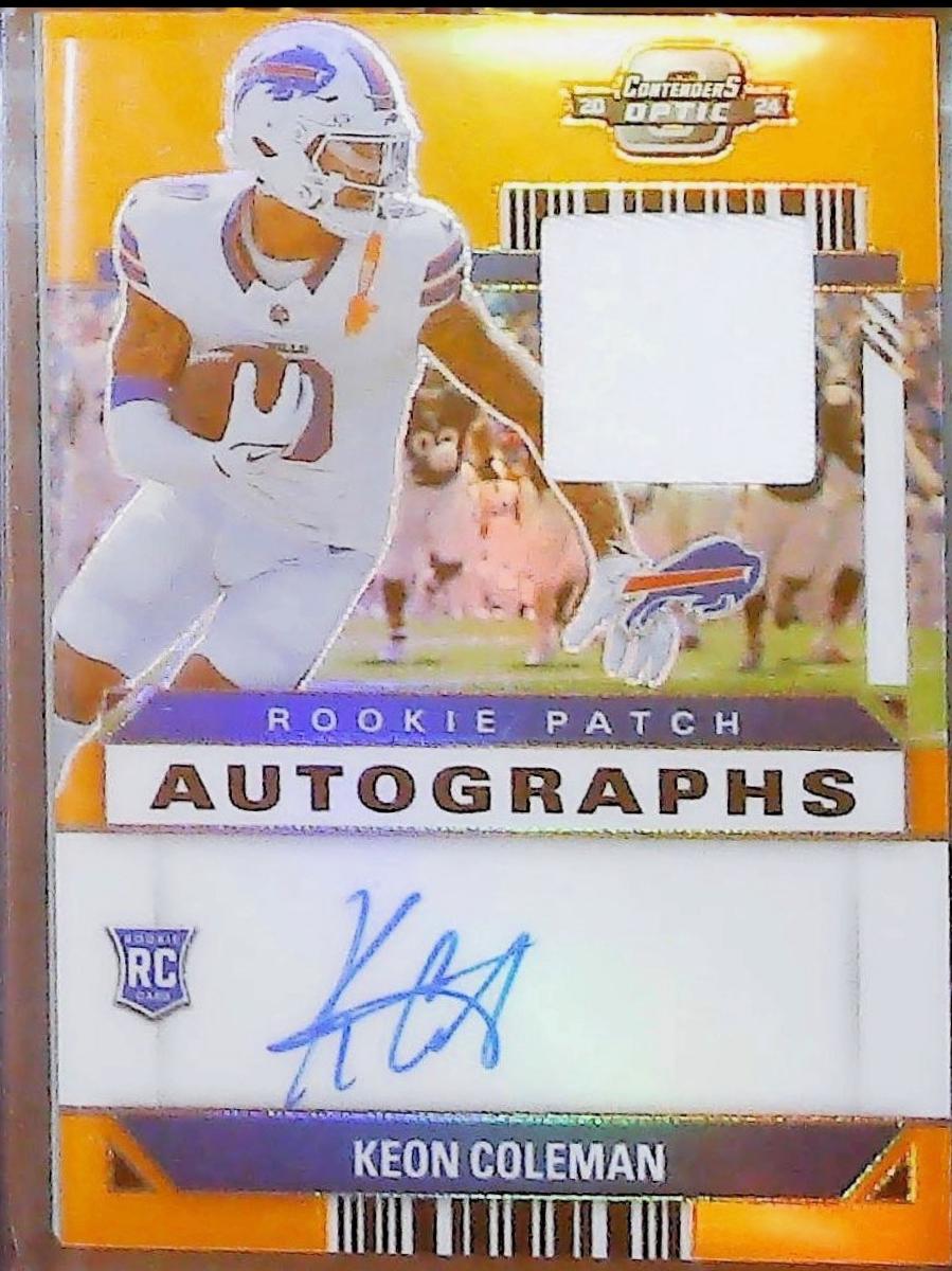 Keon Coleman [Orange] #10