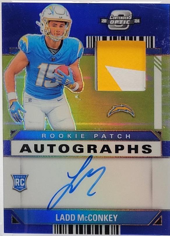 Ladd McConkey [Blue] #11