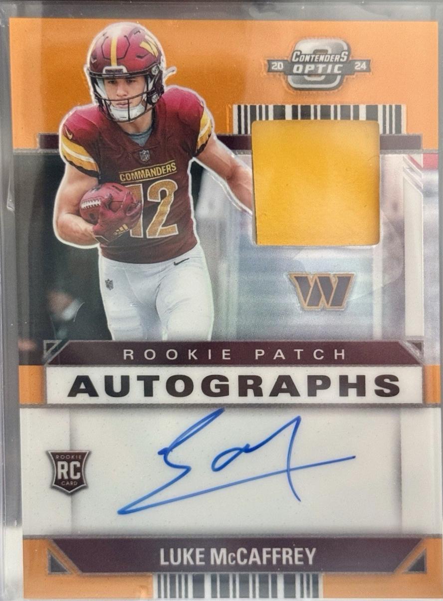 Luke McCaffrey [Orange] #25
