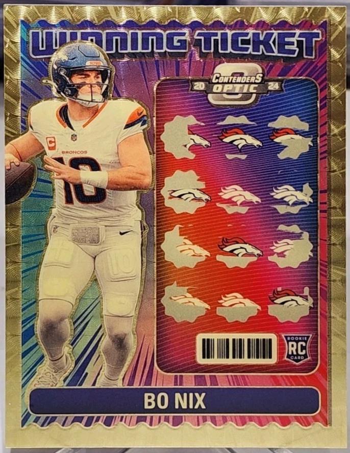 Bo Nix [Gold Vinyl] #5