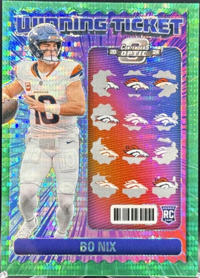 Bo Nix [Green Pulsar] #5