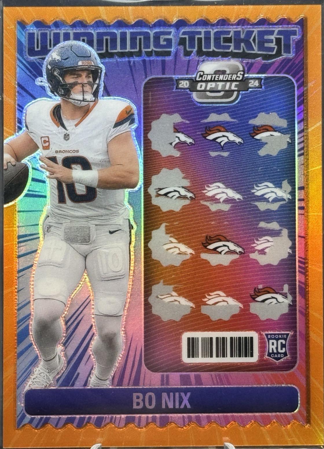 Bo Nix [Orange] #5