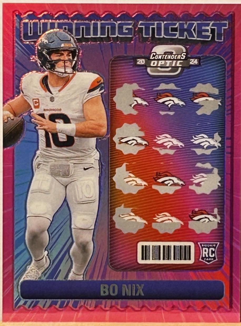 Bo Nix [Pink] #5