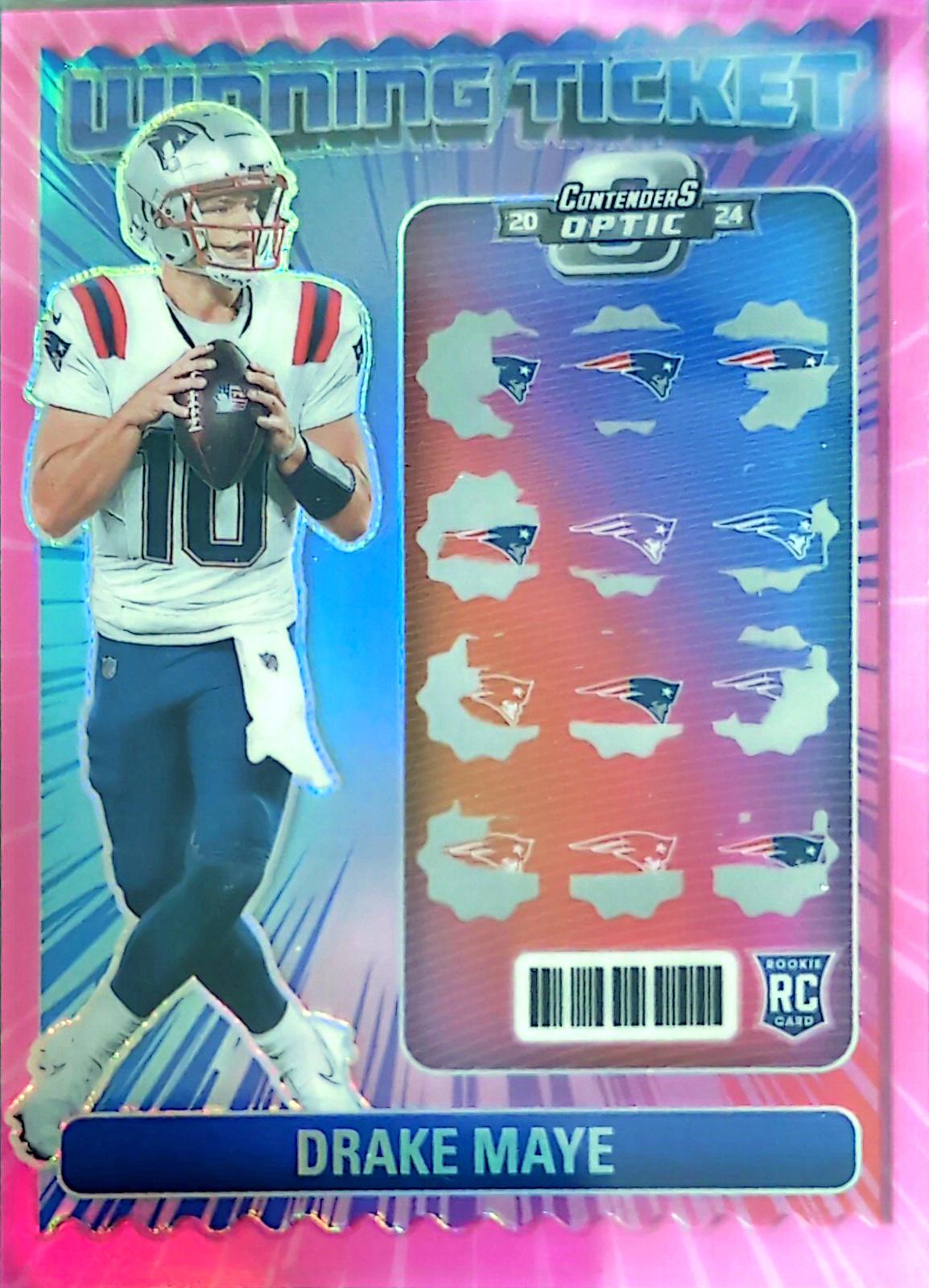 Drake Maye [Pink] #3