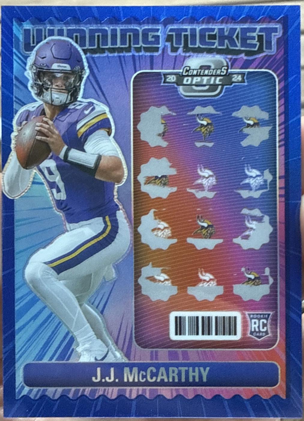 J.J. McCarthy [Blue] #8
