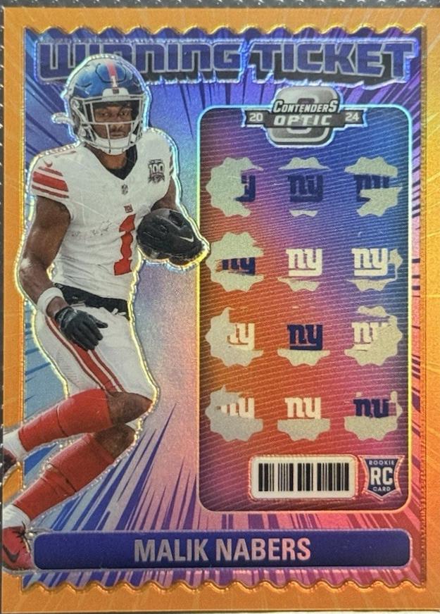Malik Nabers [Gold] #9
