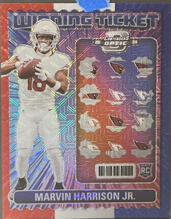 Marvin Harrison Jr. [Red White Blue] #6