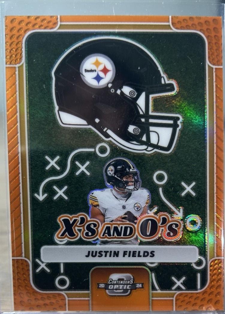 Justin Fields [Orange] #50