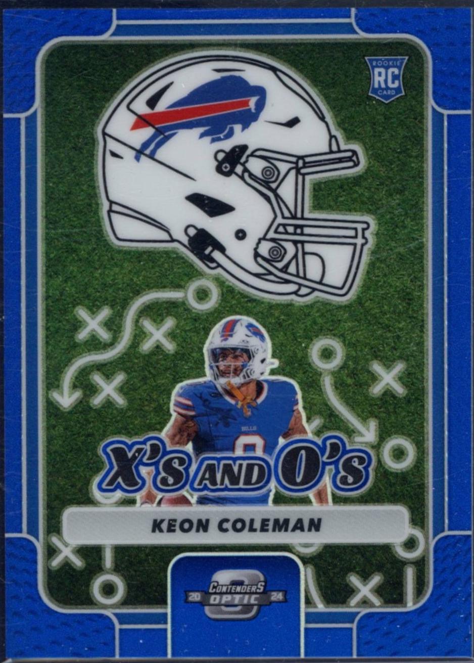 Keon Coleman [Blue] #5