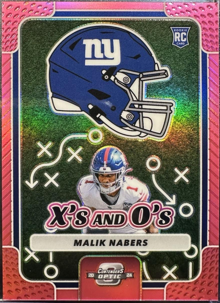 Malik Nabers [Pink] #43