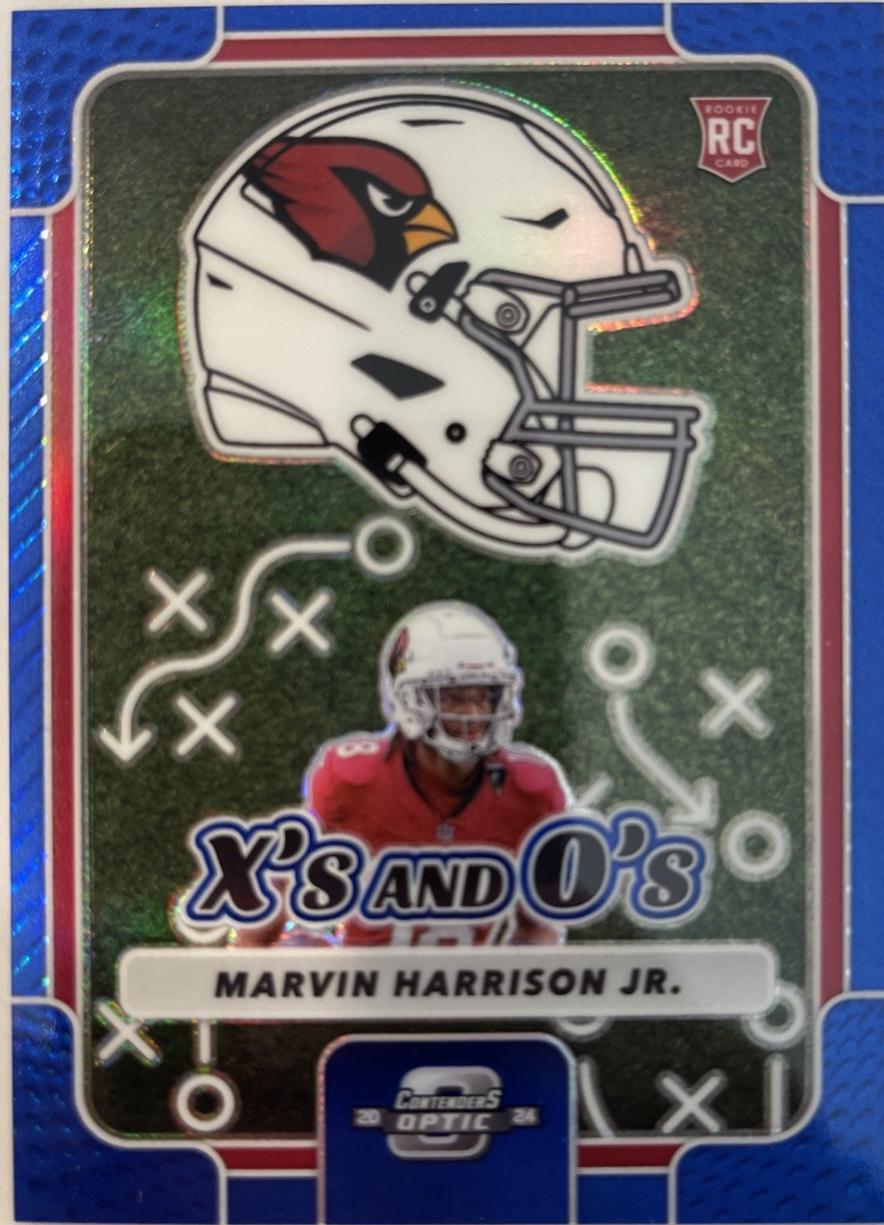 Marvin Harrison Jr. [Blue] #1
