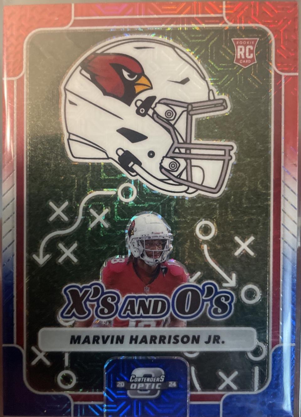 Marvin Harrison Jr. [Red White Blue] #1