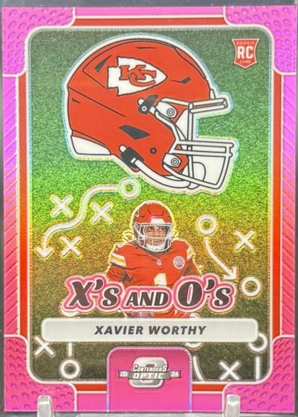 Xavier Worthy [Pink] #28
