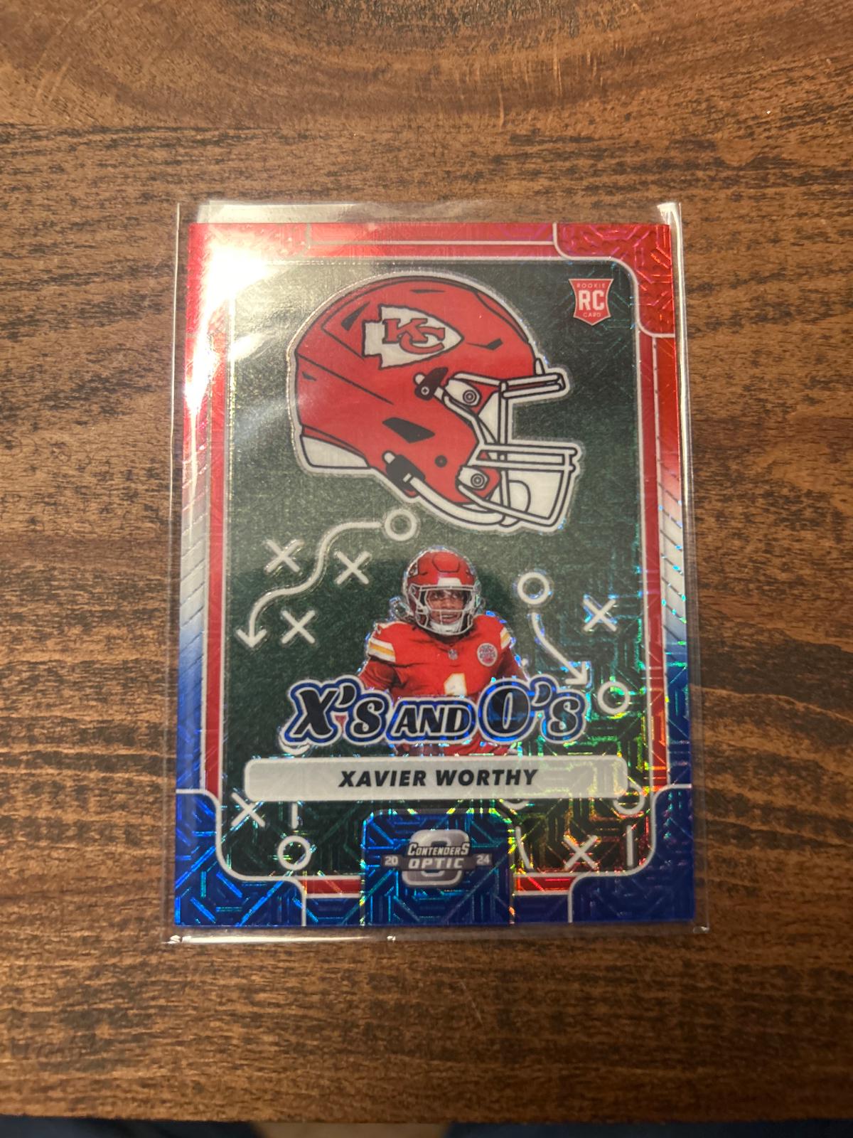Xavier Worthy [Red White Blue] #28