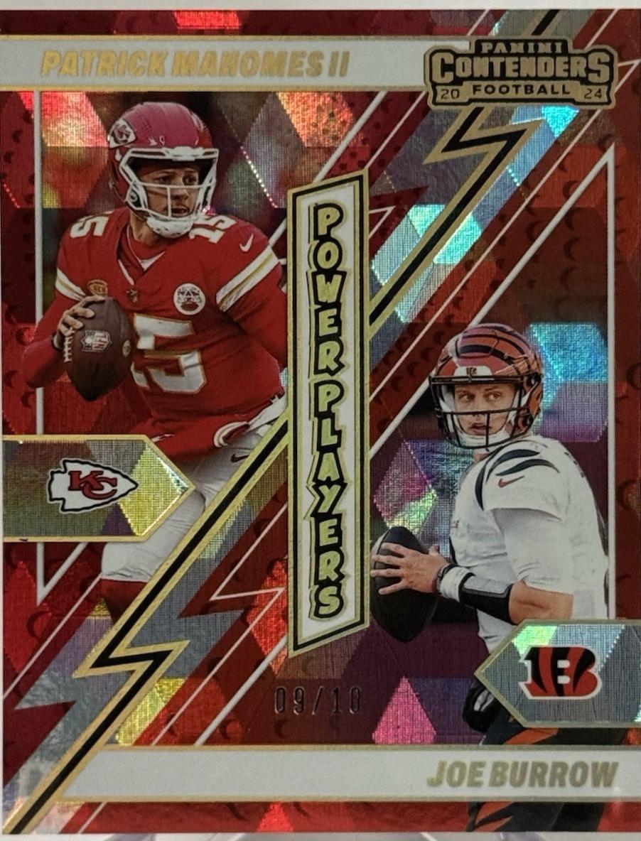 Joe Burrow / Patrick Mahomes II [Gold] #1
