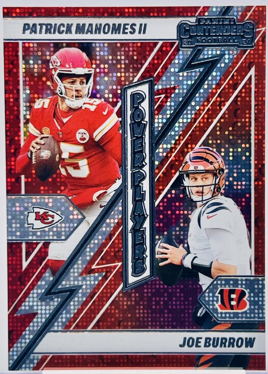 Joe Burrow / Patrick Mahomes II [Platinum] #1