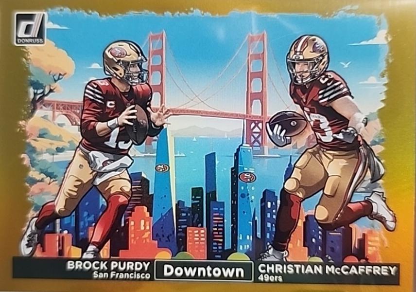 Brock Purdy / Christian McCaffrey [Gold] #7